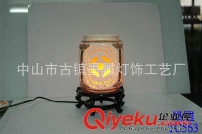 匠心雕琢，光影生輝——中山市古鎮墨雕燈飾工藝廠精品陶瓷臺燈直銷